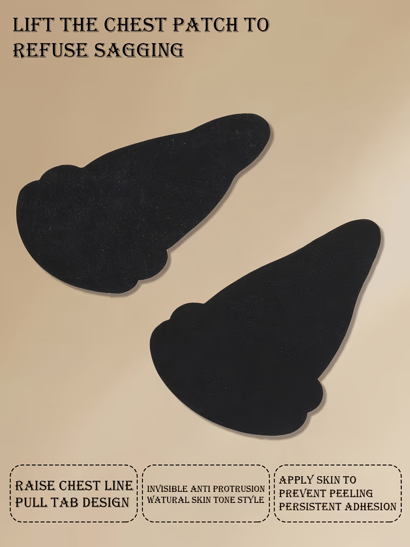 10 قطع من لاصقات الثدي غير الم - مراجعة Strapless Bra Adhesive وسعره