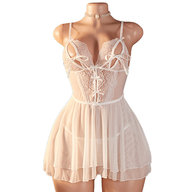 ملابس داخلية نسائية شفافة ومثي - مراجعة Lace Bralette Set وسعره