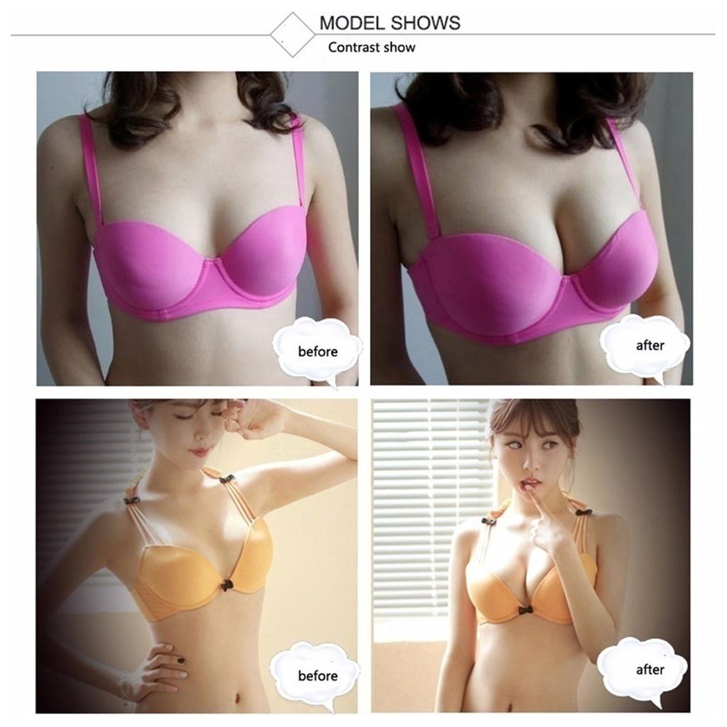 حشوات سيليكون قابلة لإعادة الا - مراجعة Push Up Bra Silicone وسعره
